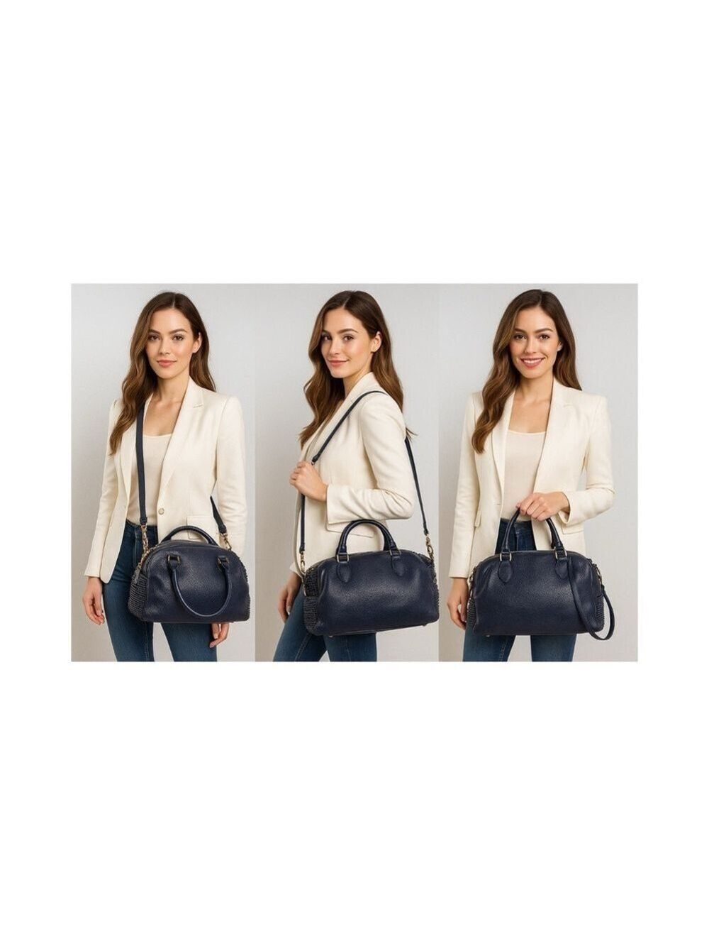 Christian Louboutin Panettone Crossbody Shoulder Bag – Blue